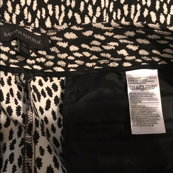 Banana Republic print pants size 10 EUC - Picture 2 of 4